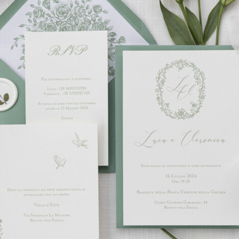 Cos’è la Wedding Stationery e da quali elementi grafici è composta?